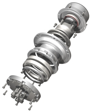 Exploded Harmonic Drive Actuator Featuring Coreless Motor for Robotics Applications